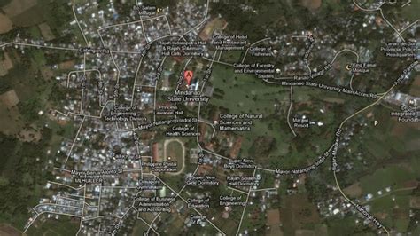 msu main address|Mindanao State University Map .